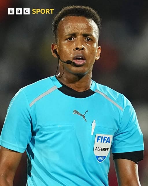 Placeholder portrait of referee Omar Abdulkadir Artan. Replace with a licensed, credited photograph.